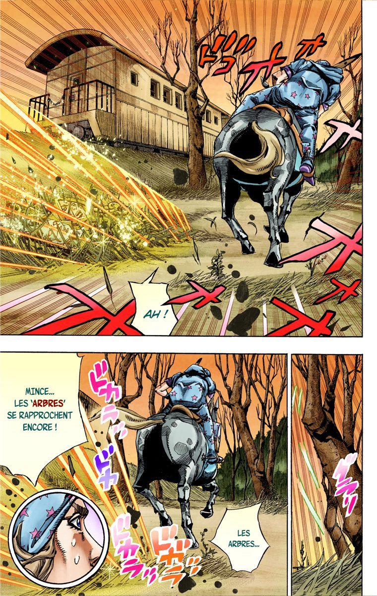 Read JoJo_s Bizarre Adventure Part 7 Steel Ball Run Official Colored FR Manga Online