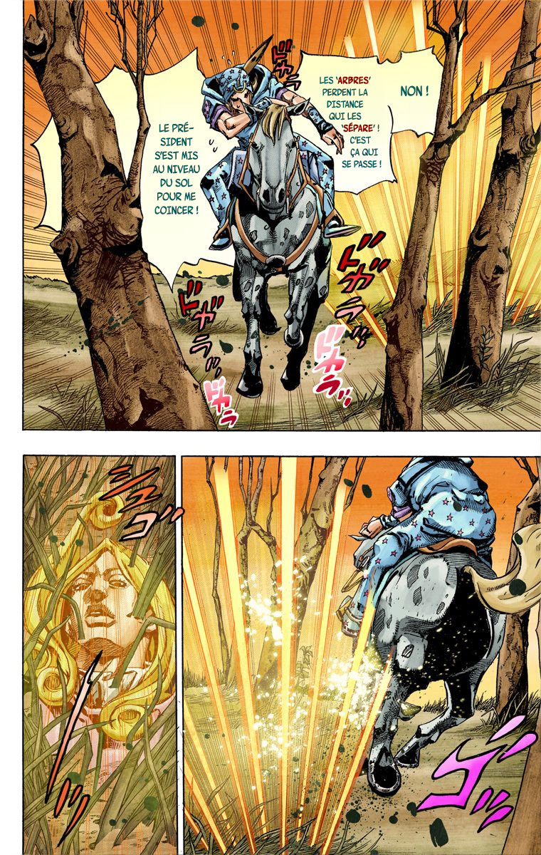 Read JoJo_s Bizarre Adventure Part 7 Steel Ball Run Official Colored FR Manga Online