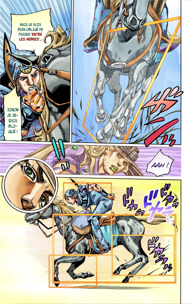 Read JoJo_s Bizarre Adventure Part 7 Steel Ball Run Official Colored FR Manga Online