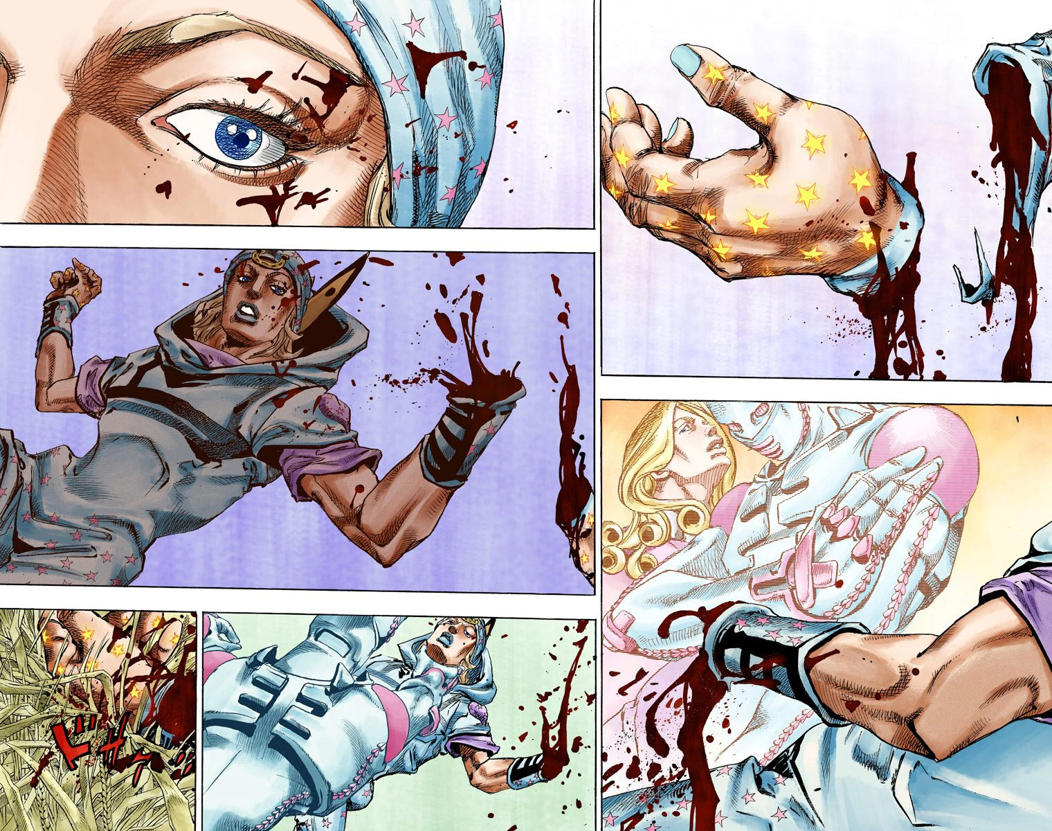 Read JoJo_s Bizarre Adventure Part 7 Steel Ball Run Official Colored FR Manga Online