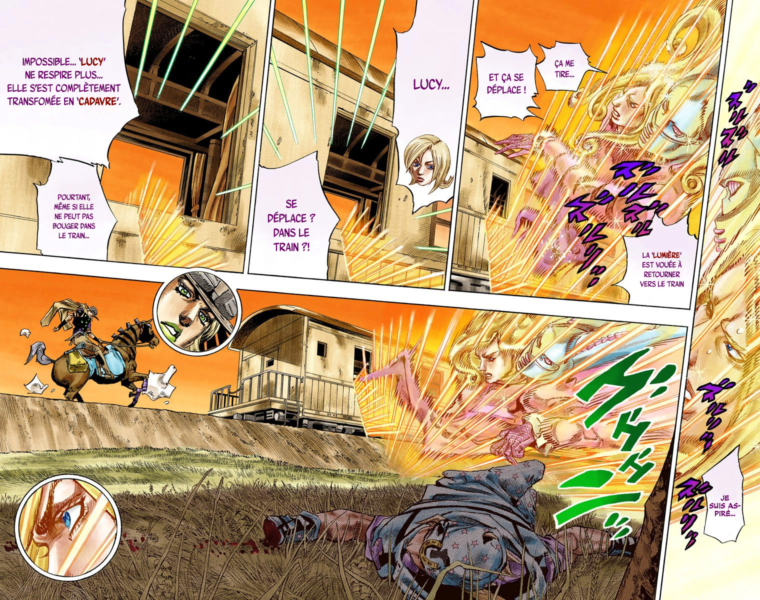Read JoJo_s Bizarre Adventure Part 7 Steel Ball Run Official Colored FR Manga Online