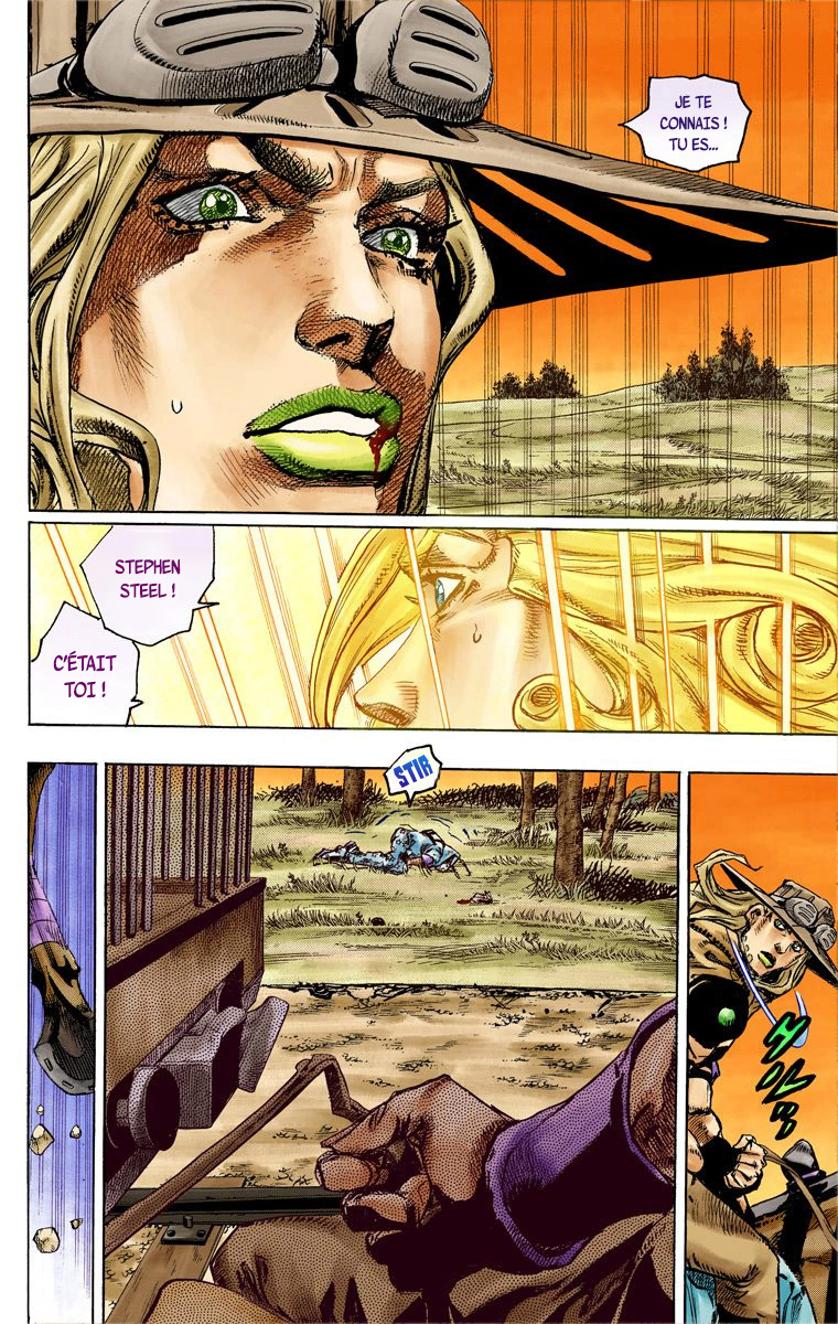 Read JoJo_s Bizarre Adventure Part 7 Steel Ball Run Official Colored FR Manga Online