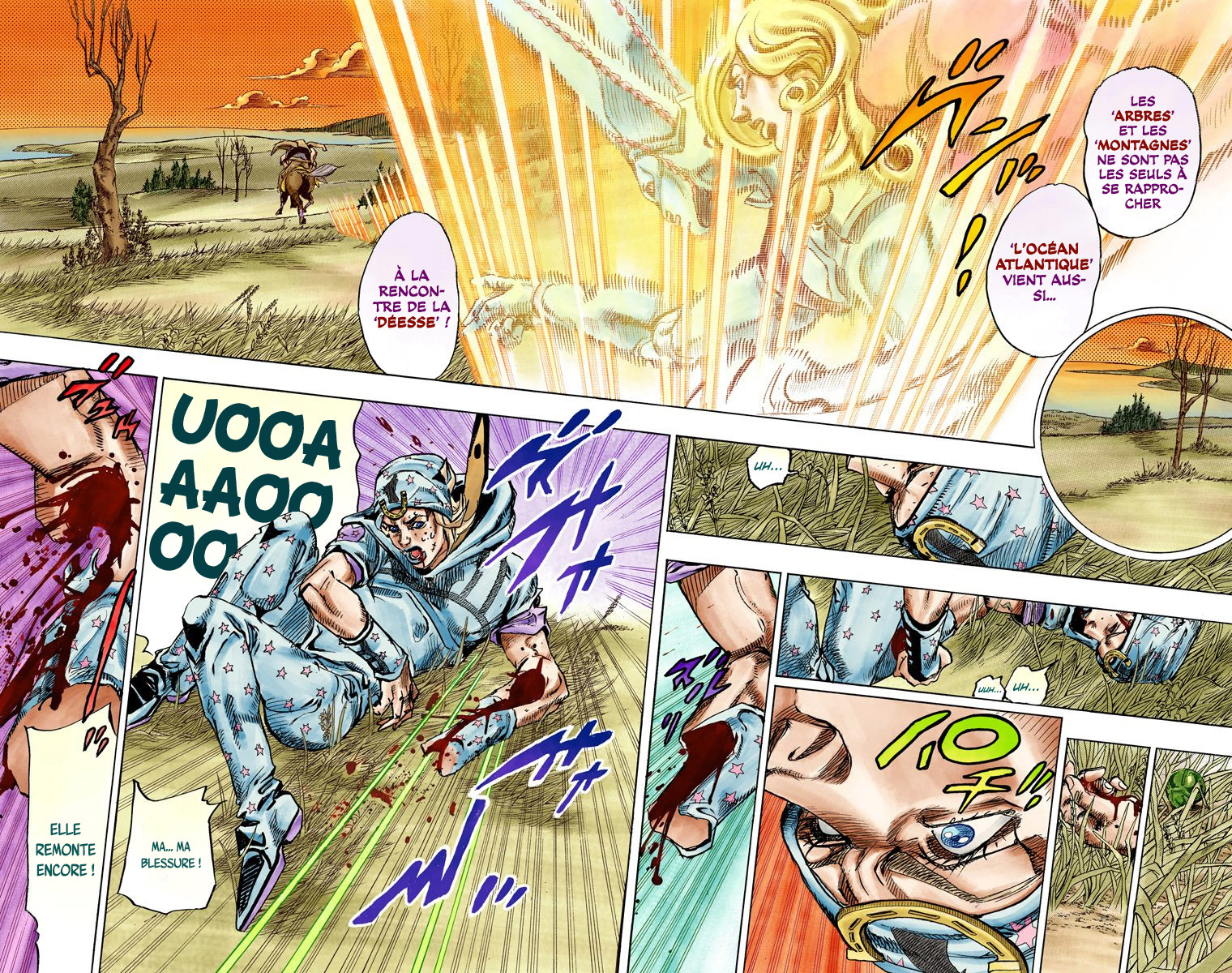 Read JoJo_s Bizarre Adventure Part 7 Steel Ball Run Official Colored FR Manga Online