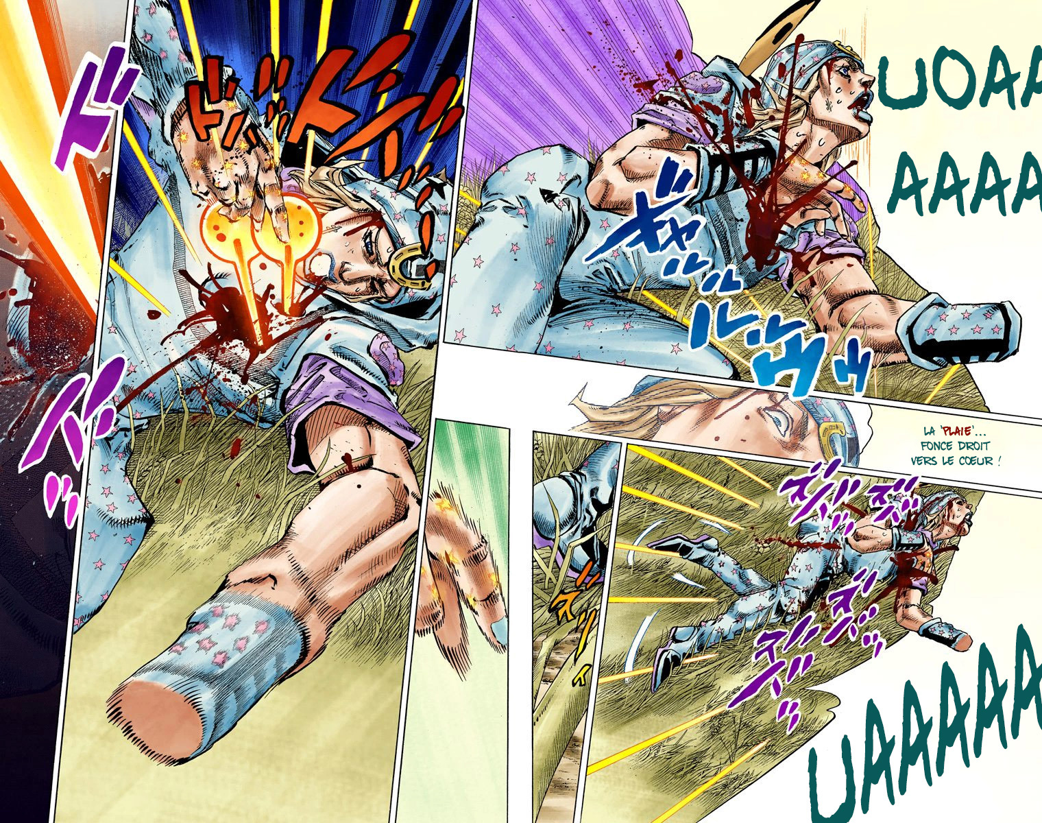 Read JoJo_s Bizarre Adventure Part 7 Steel Ball Run Official Colored FR Manga Online