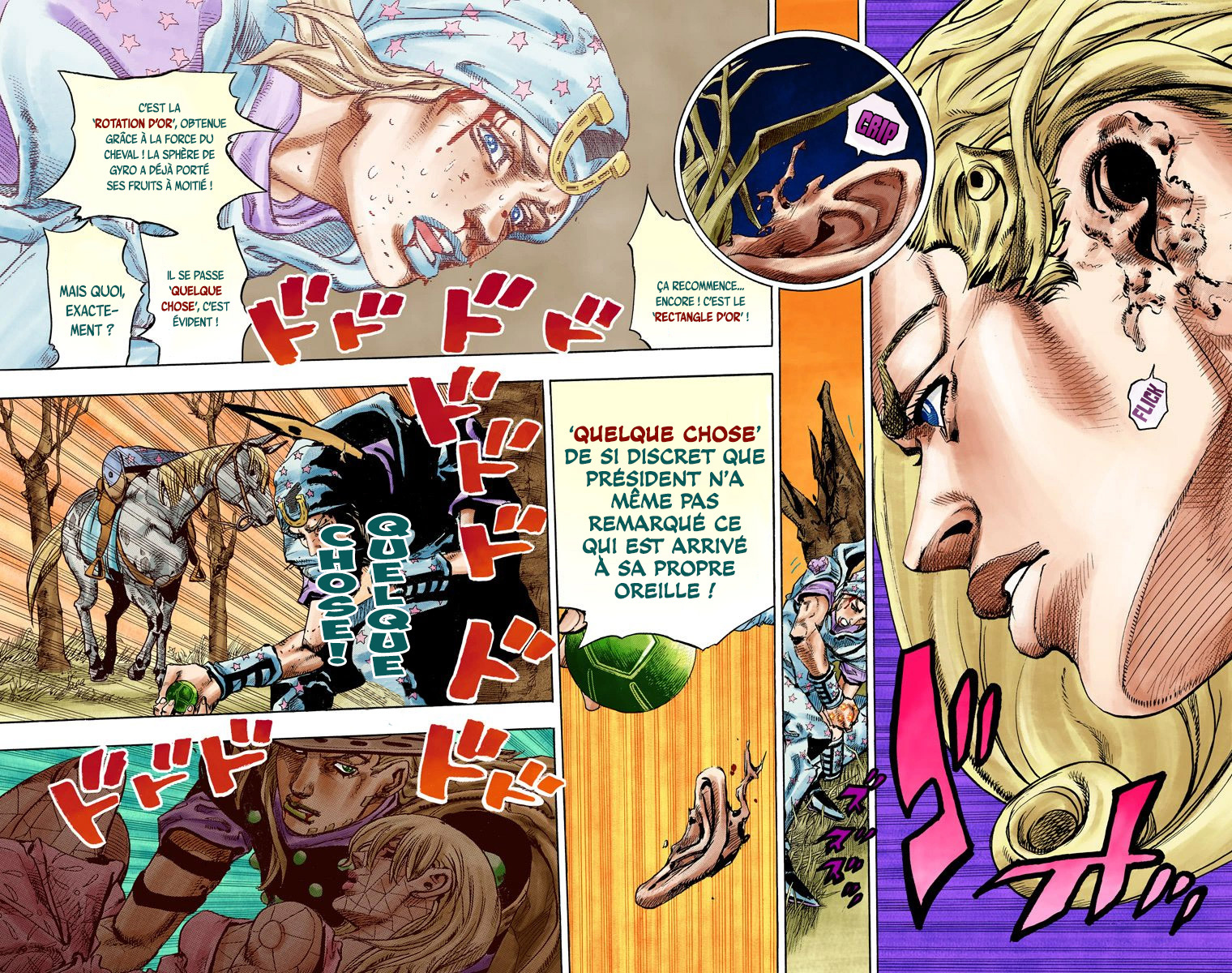 Read JoJo_s Bizarre Adventure Part 7 Steel Ball Run Official Colored FR Manga Online