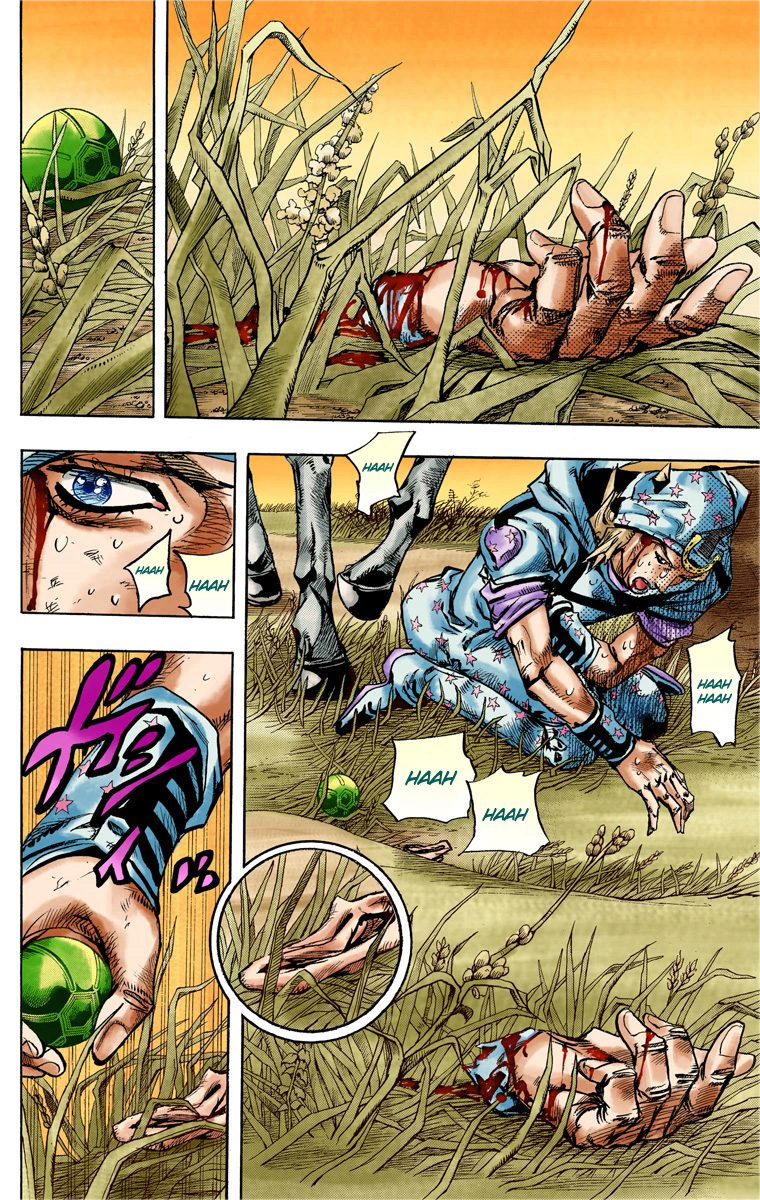 Read JoJo_s Bizarre Adventure Part 7 Steel Ball Run Official Colored FR Manga Online