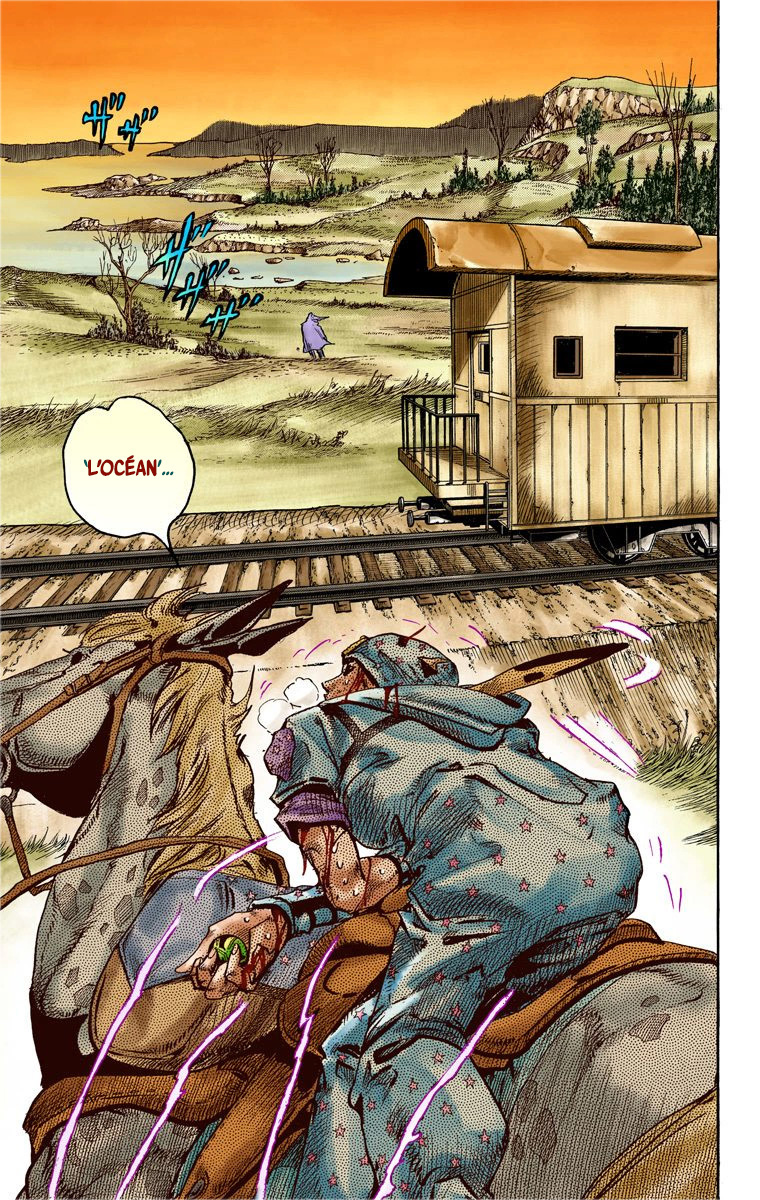 Read JoJo_s Bizarre Adventure Part 7 Steel Ball Run Official Colored FR Manga Online