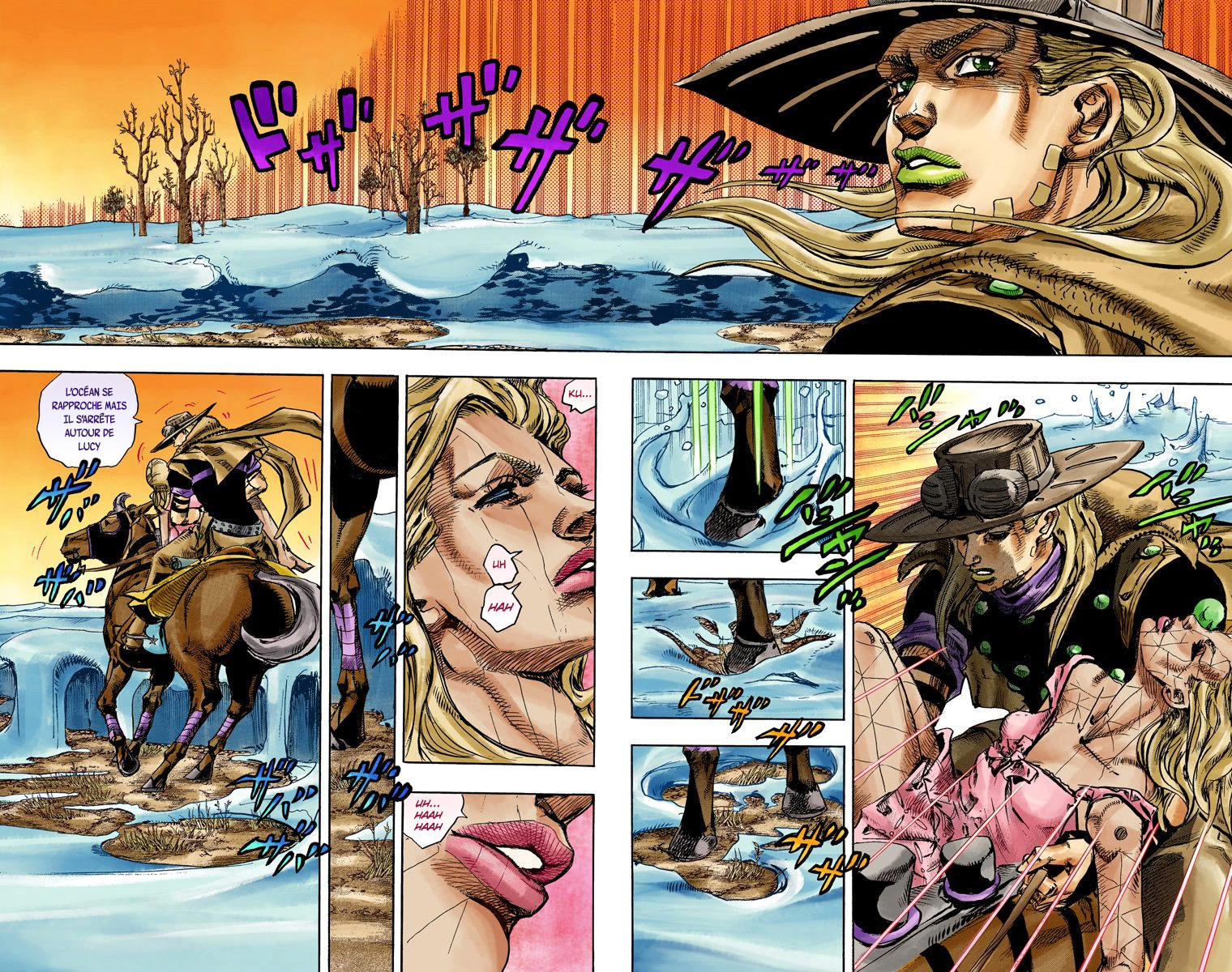 Read JoJo_s Bizarre Adventure Part 7 Steel Ball Run Official Colored FR Manga Online