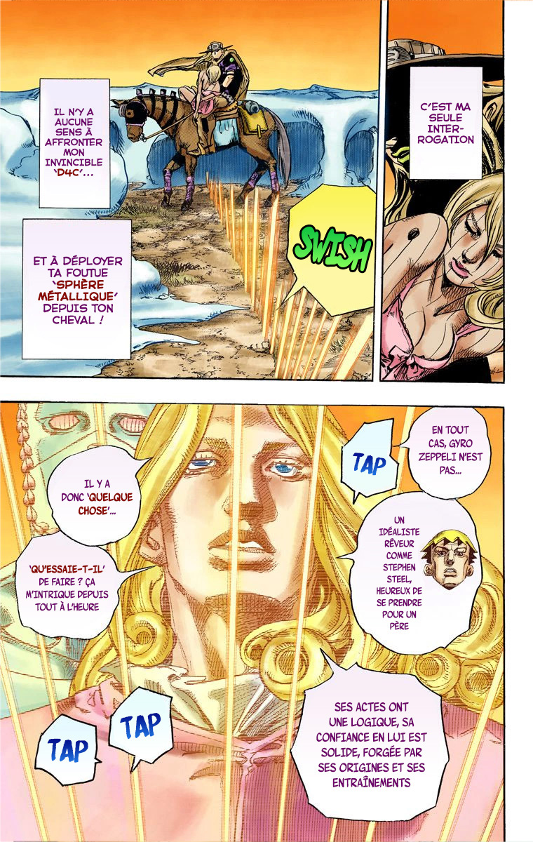 Read JoJo_s Bizarre Adventure Part 7 Steel Ball Run Official Colored FR Manga Online