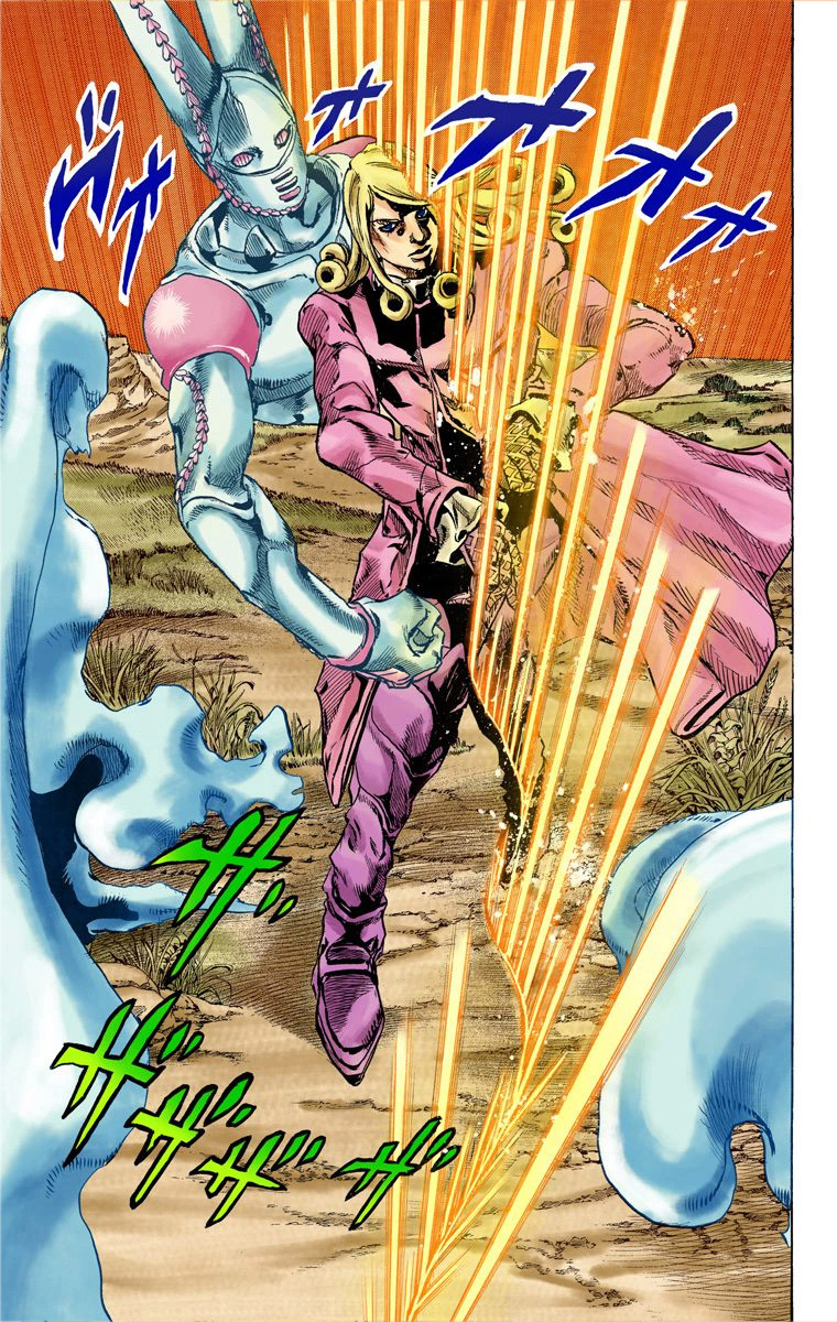 Read JoJo_s Bizarre Adventure Part 7 Steel Ball Run Official Colored FR Manga Online