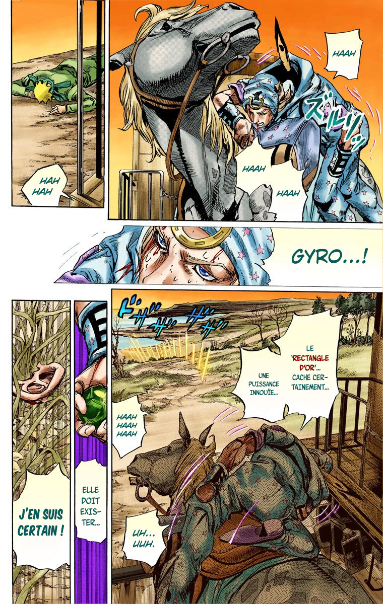 Read JoJo_s Bizarre Adventure Part 7 Steel Ball Run Official Colored FR Manga Online
