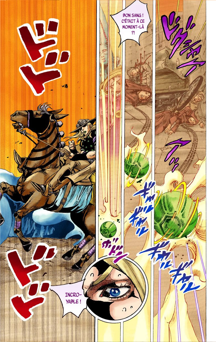 Read JoJo_s Bizarre Adventure Part 7 Steel Ball Run Official Colored FR Manga Online