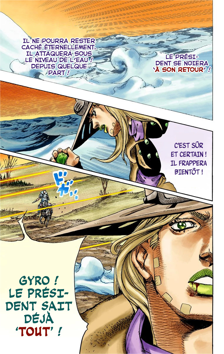 Read JoJo_s Bizarre Adventure Part 7 Steel Ball Run Official Colored FR Manga Online