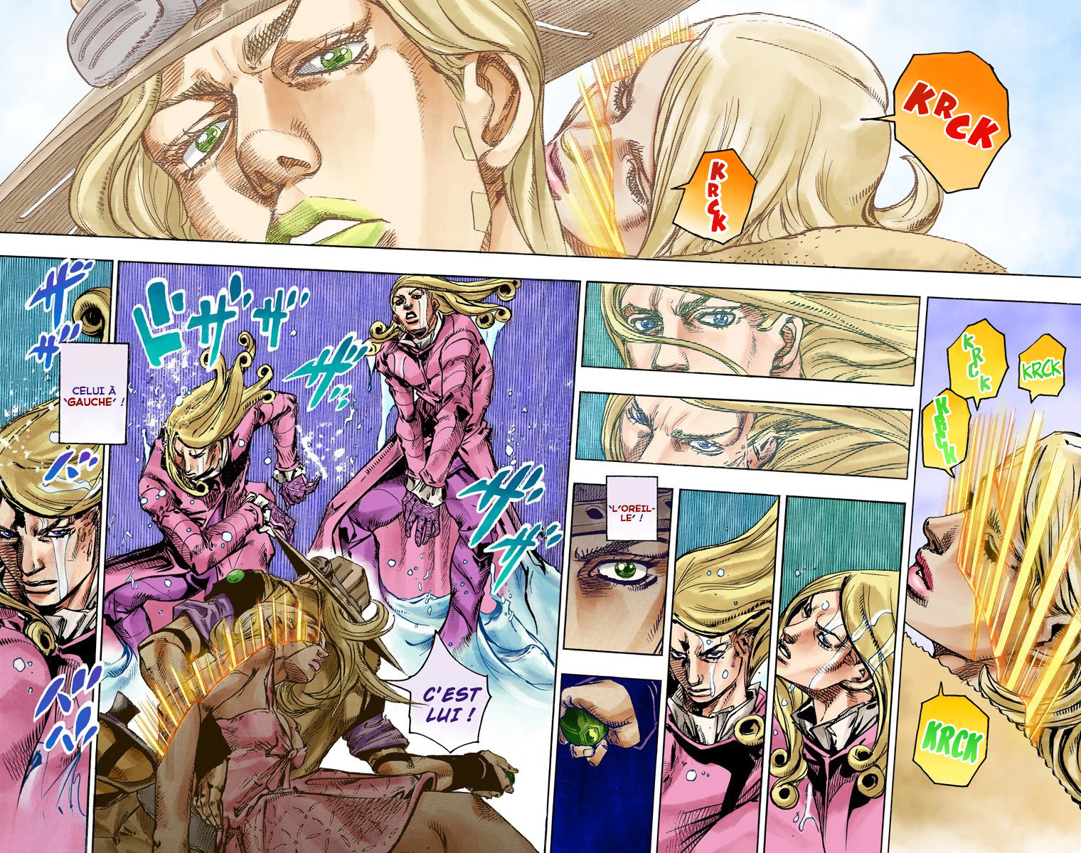 Read JoJo_s Bizarre Adventure Part 7 Steel Ball Run Official Colored FR Manga Online
