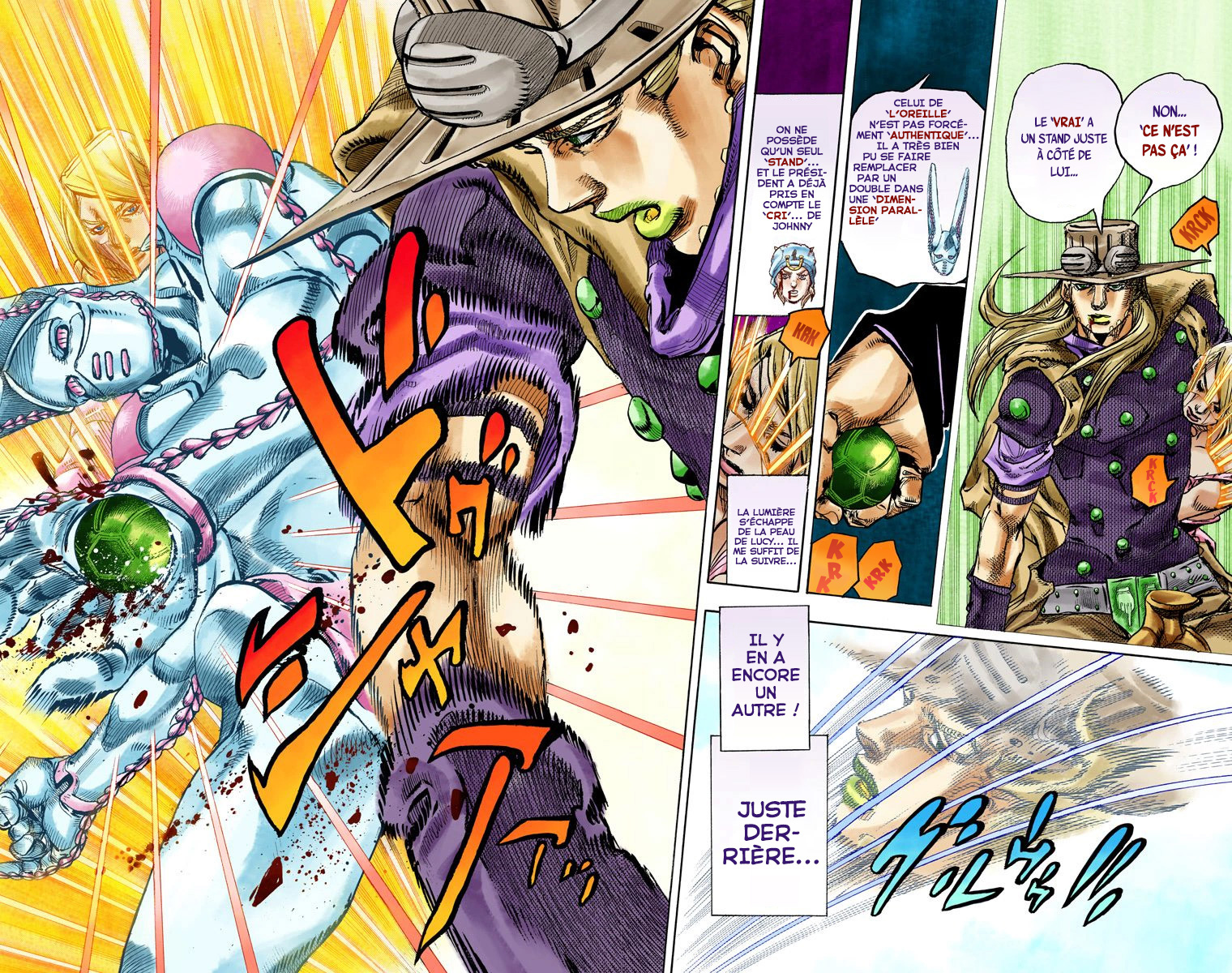 Read JoJo_s Bizarre Adventure Part 7 Steel Ball Run Official Colored FR Manga Online