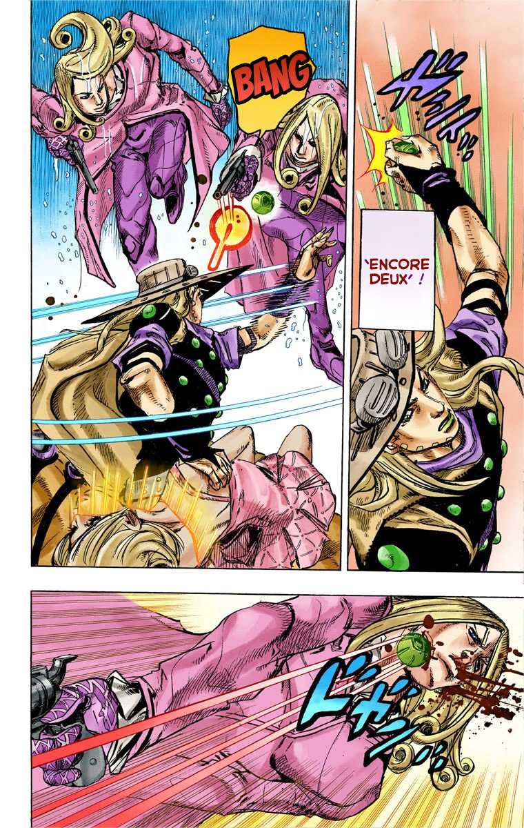Read JoJo_s Bizarre Adventure Part 7 Steel Ball Run Official Colored FR Manga Online