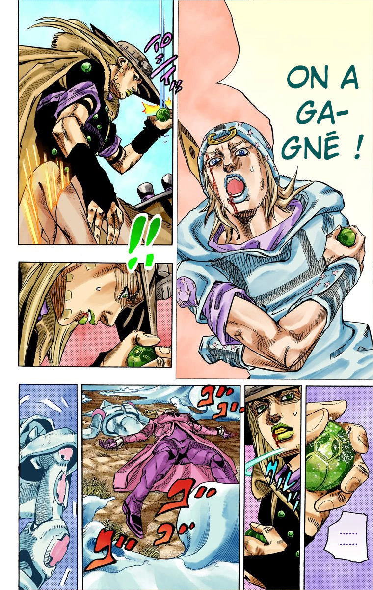 Read JoJo_s Bizarre Adventure Part 7 Steel Ball Run Official Colored FR Manga Online