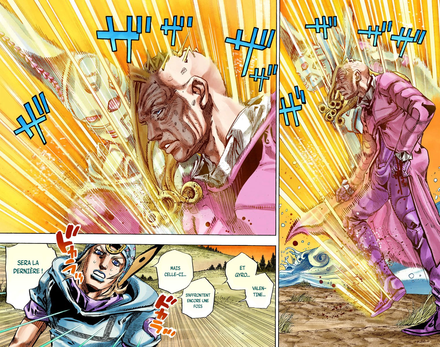 Read JoJo_s Bizarre Adventure Part 7 Steel Ball Run Official Colored FR Manga Online