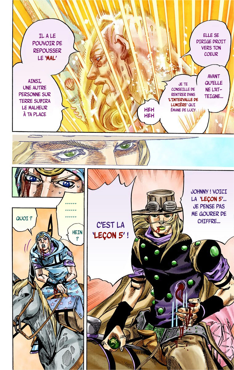 Read JoJo_s Bizarre Adventure Part 7 Steel Ball Run Official Colored FR Manga Online
