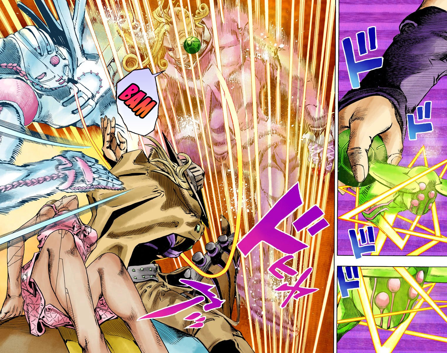 Read JoJo_s Bizarre Adventure Part 7 Steel Ball Run Official Colored FR Manga Online