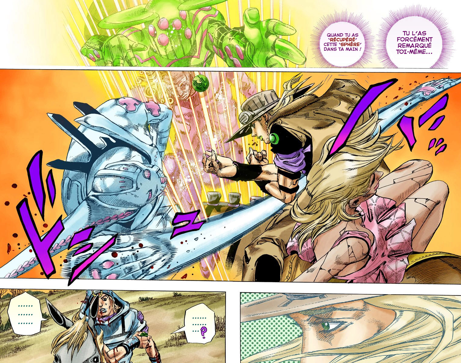 Read JoJo_s Bizarre Adventure Part 7 Steel Ball Run Official Colored FR Manga Online