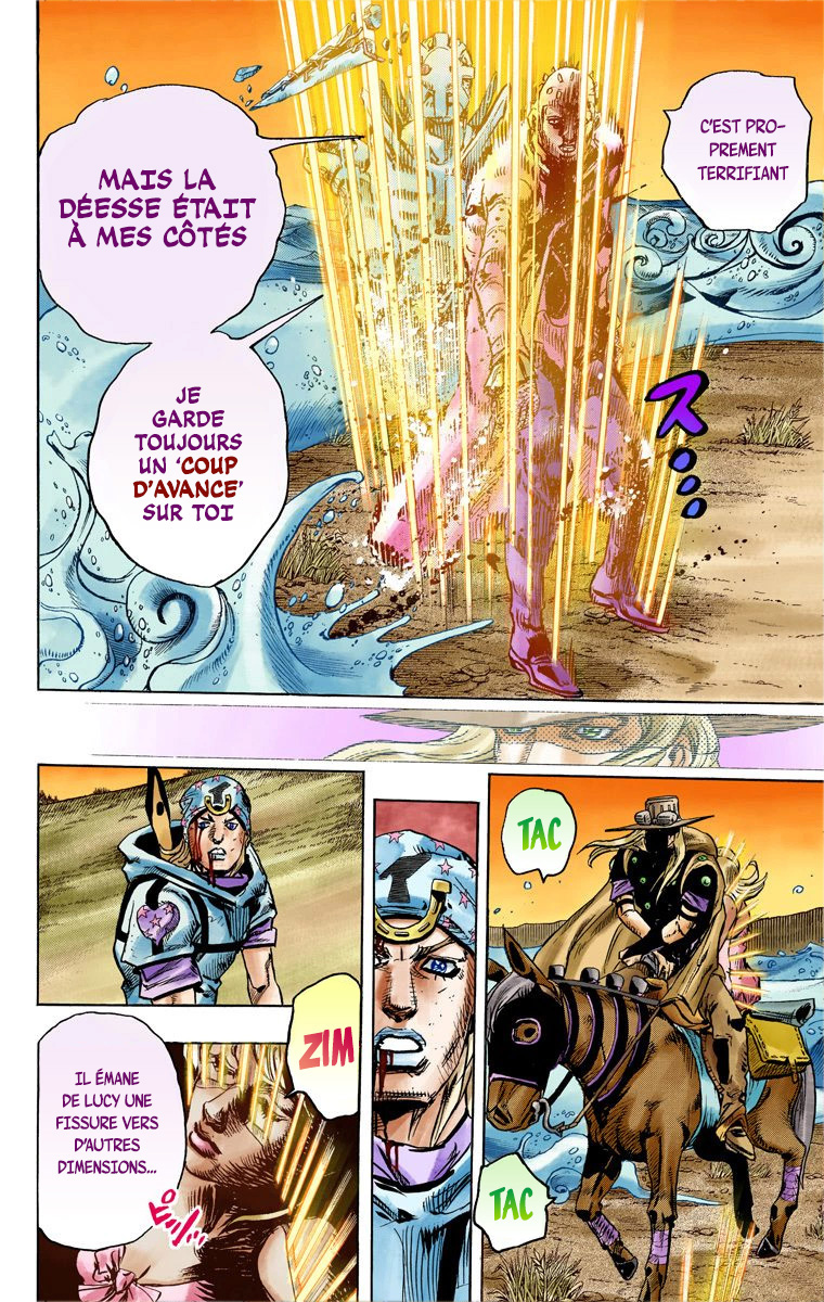 Read JoJo_s Bizarre Adventure Part 7 Steel Ball Run Official Colored FR Manga Online