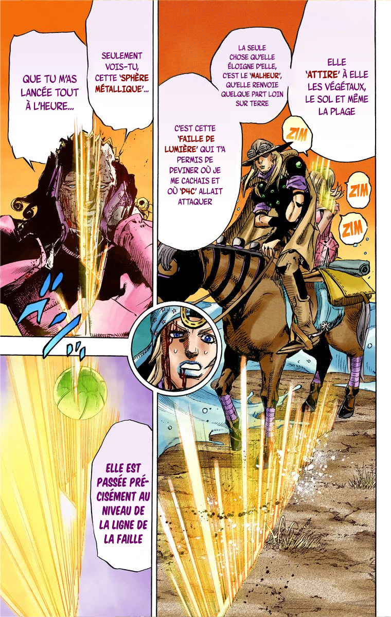 Read JoJo_s Bizarre Adventure Part 7 Steel Ball Run Official Colored FR Manga Online