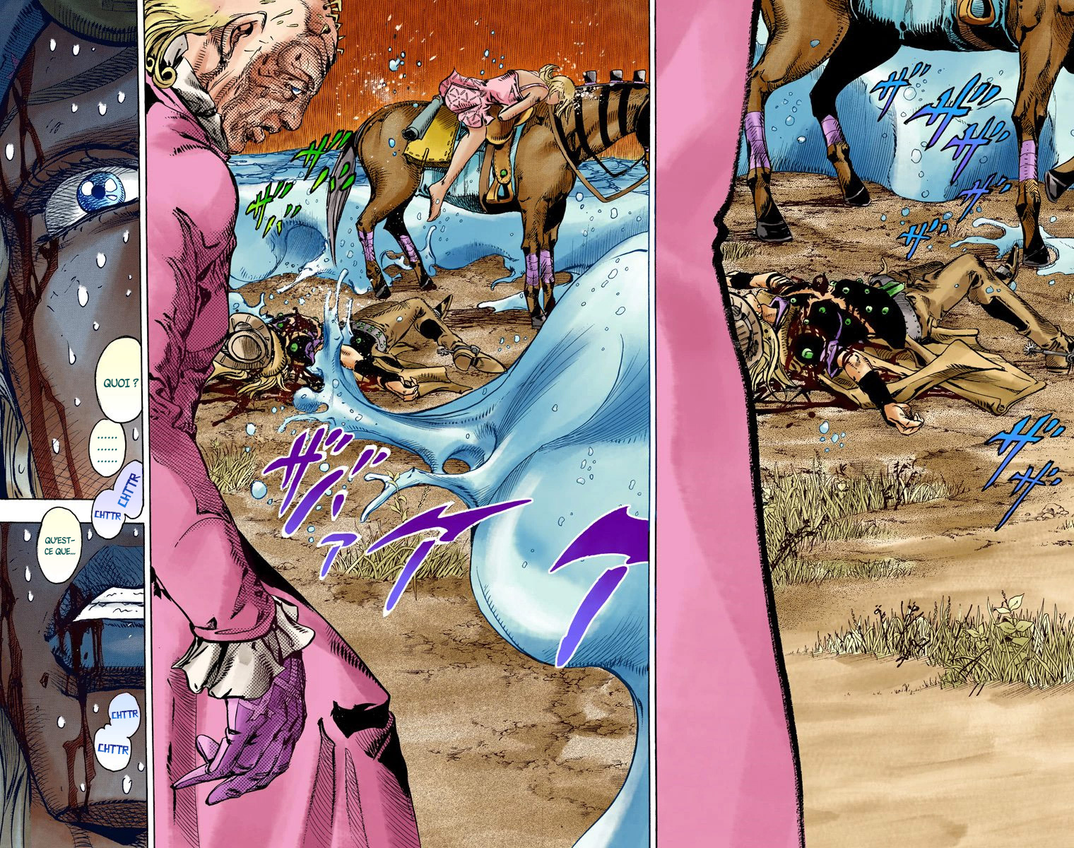 Read JoJo_s Bizarre Adventure Part 7 Steel Ball Run Official Colored FR Manga Online