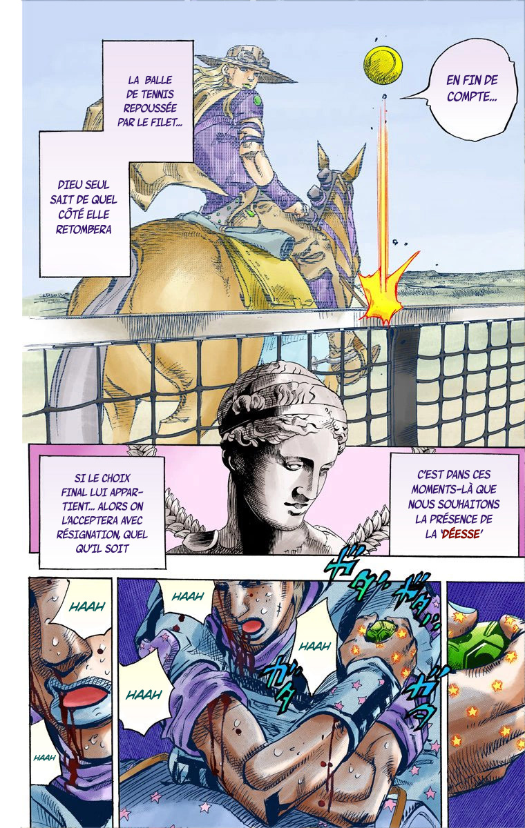 Read JoJo_s Bizarre Adventure Part 7 Steel Ball Run Official Colored FR Manga Online