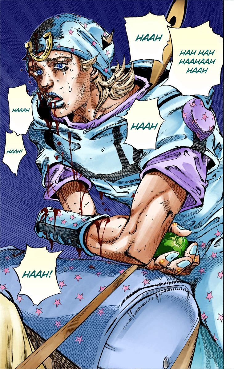 Read JoJo_s Bizarre Adventure Part 7 Steel Ball Run Official Colored FR Manga Online