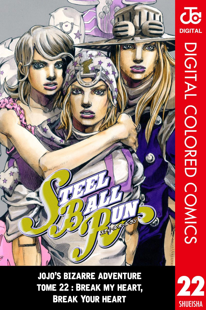 Read JoJo_s Bizarre Adventure Part 7 Steel Ball Run Official Colored FR Manga Online
