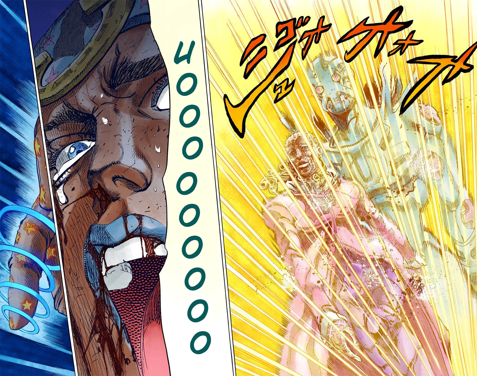 Read JoJo_s Bizarre Adventure Part 7 Steel Ball Run Official Colored FR Manga Online