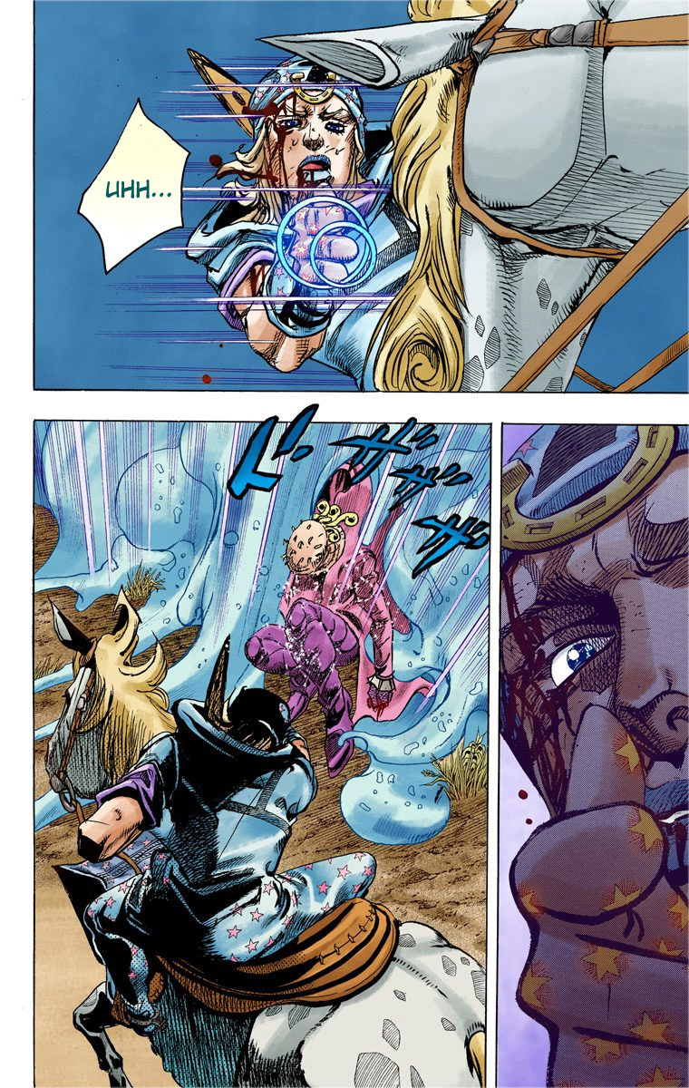 Read JoJo_s Bizarre Adventure Part 7 Steel Ball Run Official Colored FR Manga Online