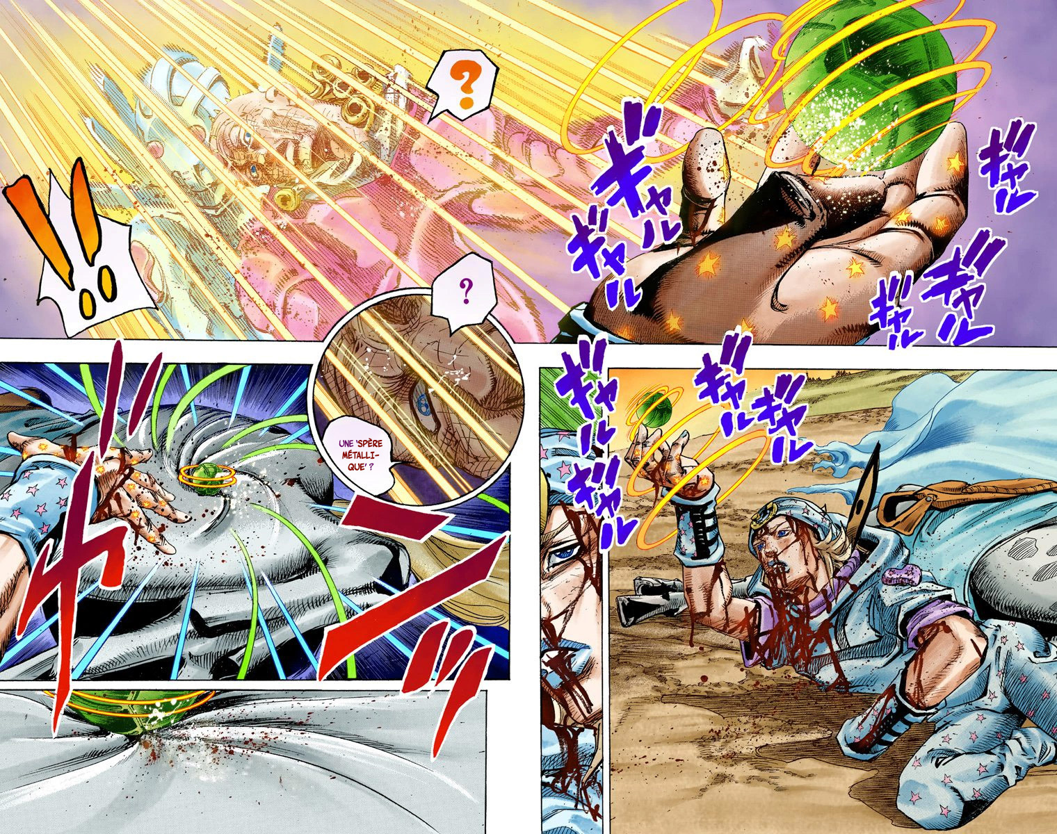 Read JoJo_s Bizarre Adventure Part 7 Steel Ball Run Official Colored FR Manga Online