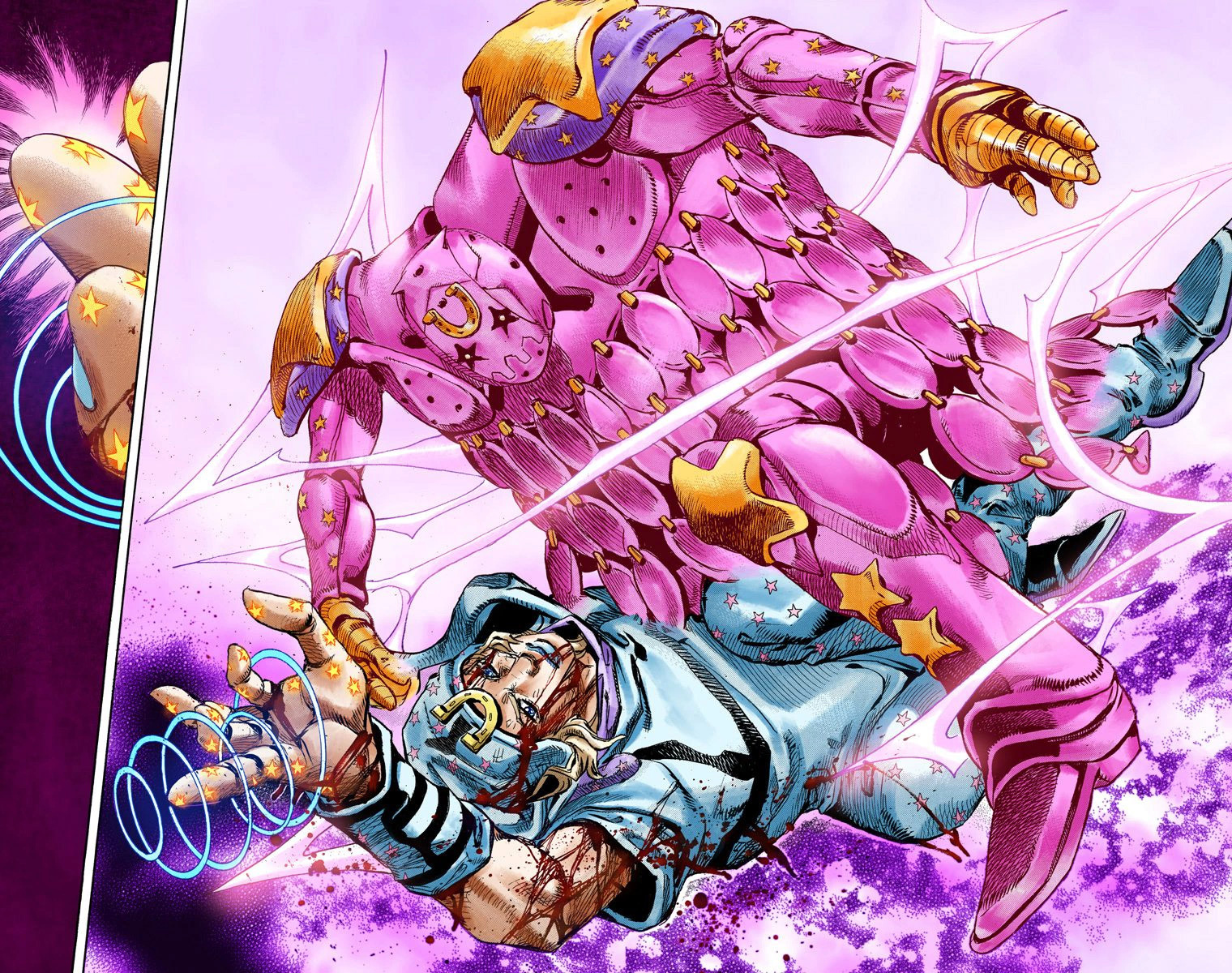 Read JoJo_s Bizarre Adventure Part 7 Steel Ball Run Official Colored FR Manga Online