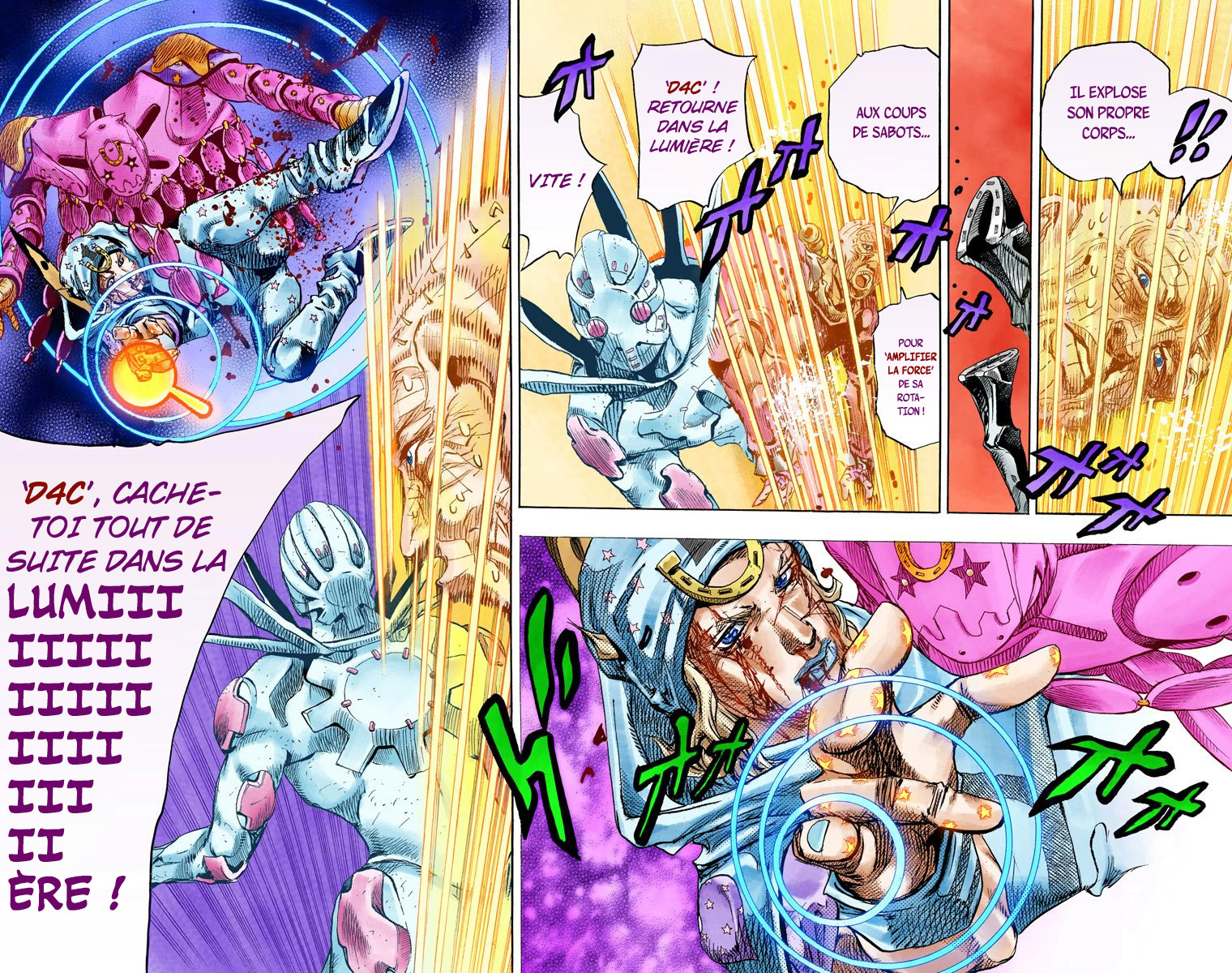 Read JoJo_s Bizarre Adventure Part 7 Steel Ball Run Official Colored FR Manga Online