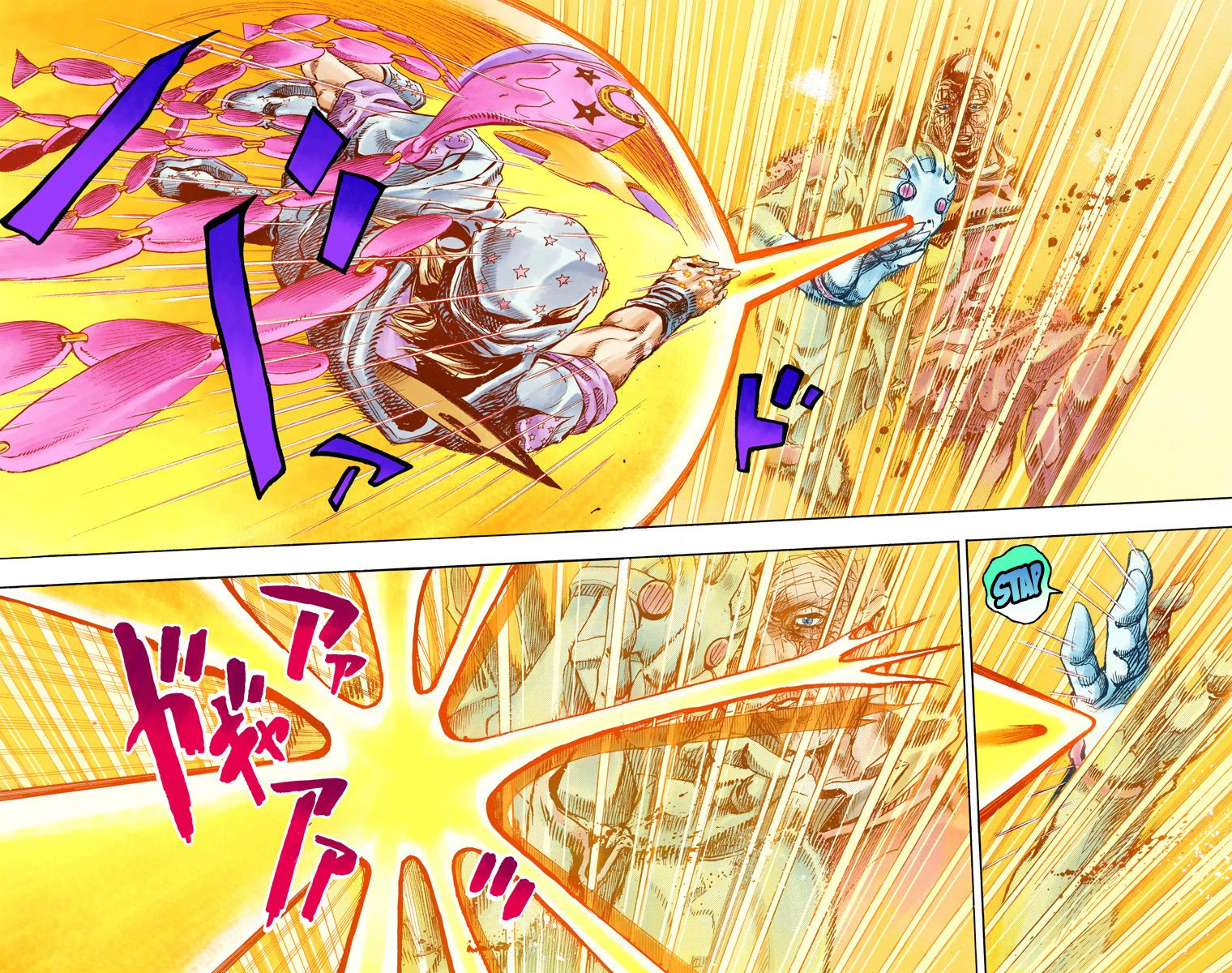 Read JoJo_s Bizarre Adventure Part 7 Steel Ball Run Official Colored FR Manga Online