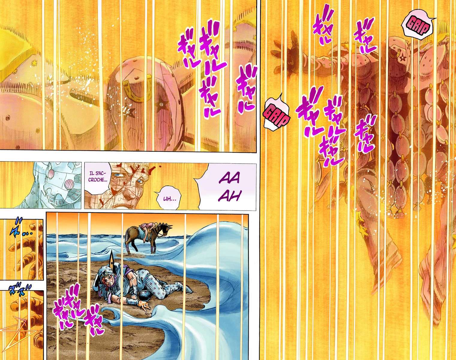 Read JoJo_s Bizarre Adventure Part 7 Steel Ball Run Official Colored FR Manga Online