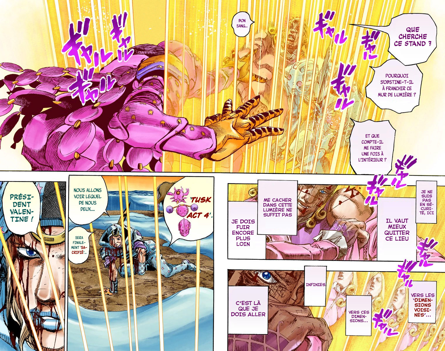 Read JoJo_s Bizarre Adventure Part 7 Steel Ball Run Official Colored FR Manga Online