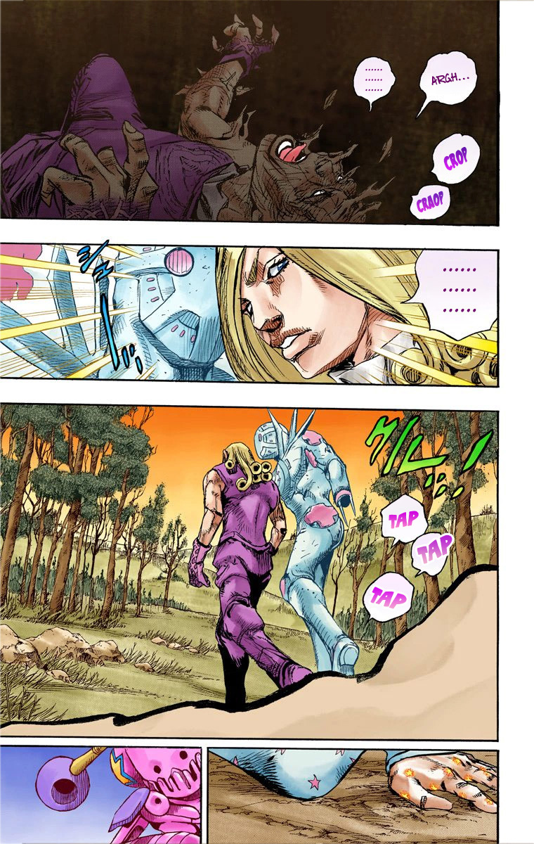 Read JoJo_s Bizarre Adventure Part 7 Steel Ball Run Official Colored FR Manga Online
