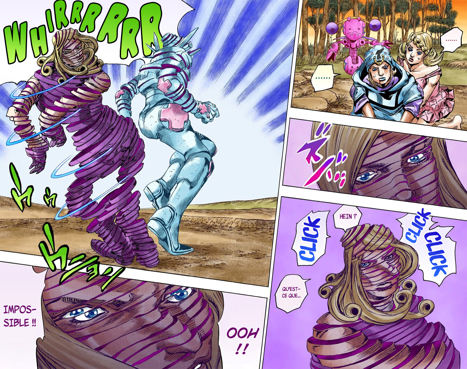 Read JoJo_s Bizarre Adventure Part 7 Steel Ball Run Official Colored FR Manga Online