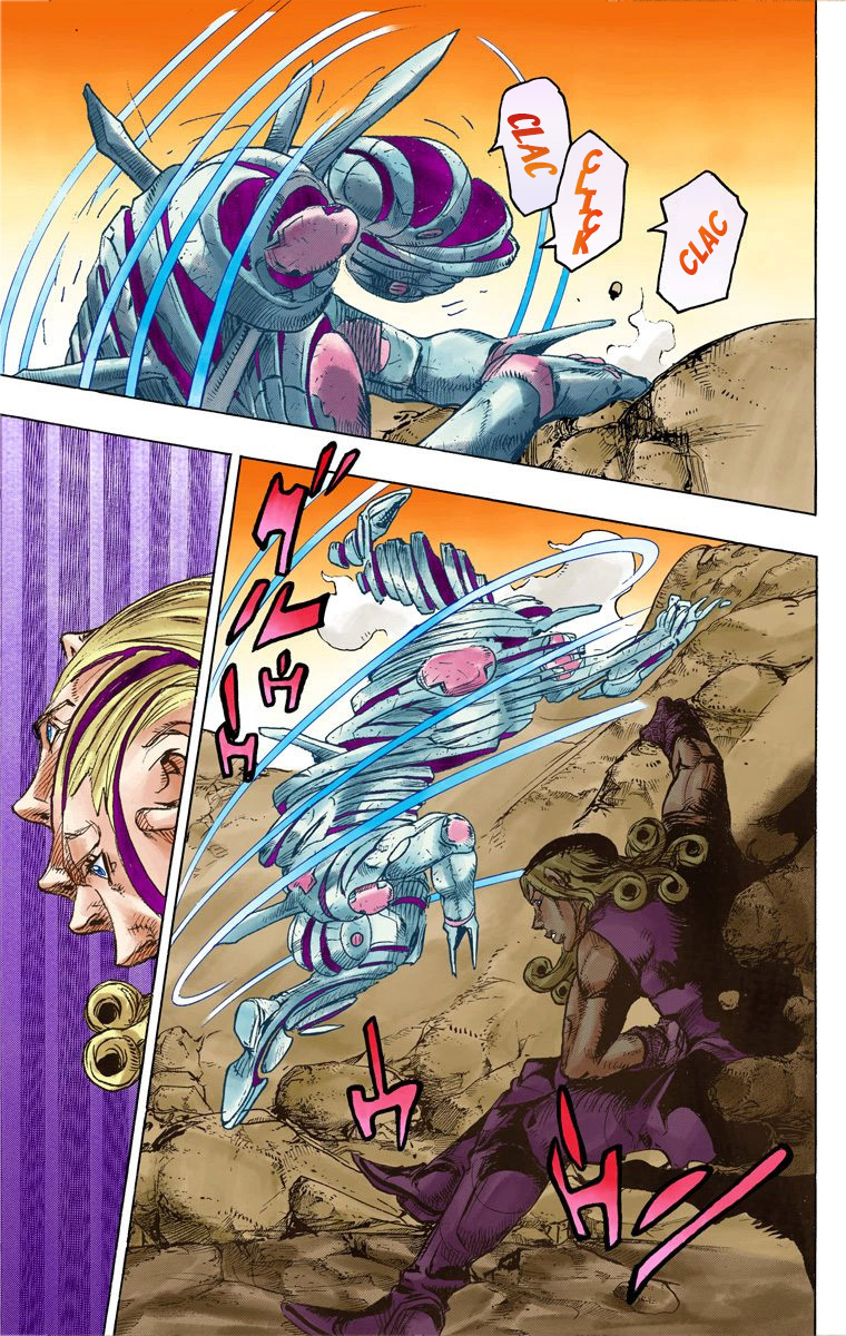 Read JoJo_s Bizarre Adventure Part 7 Steel Ball Run Official Colored FR Manga Online