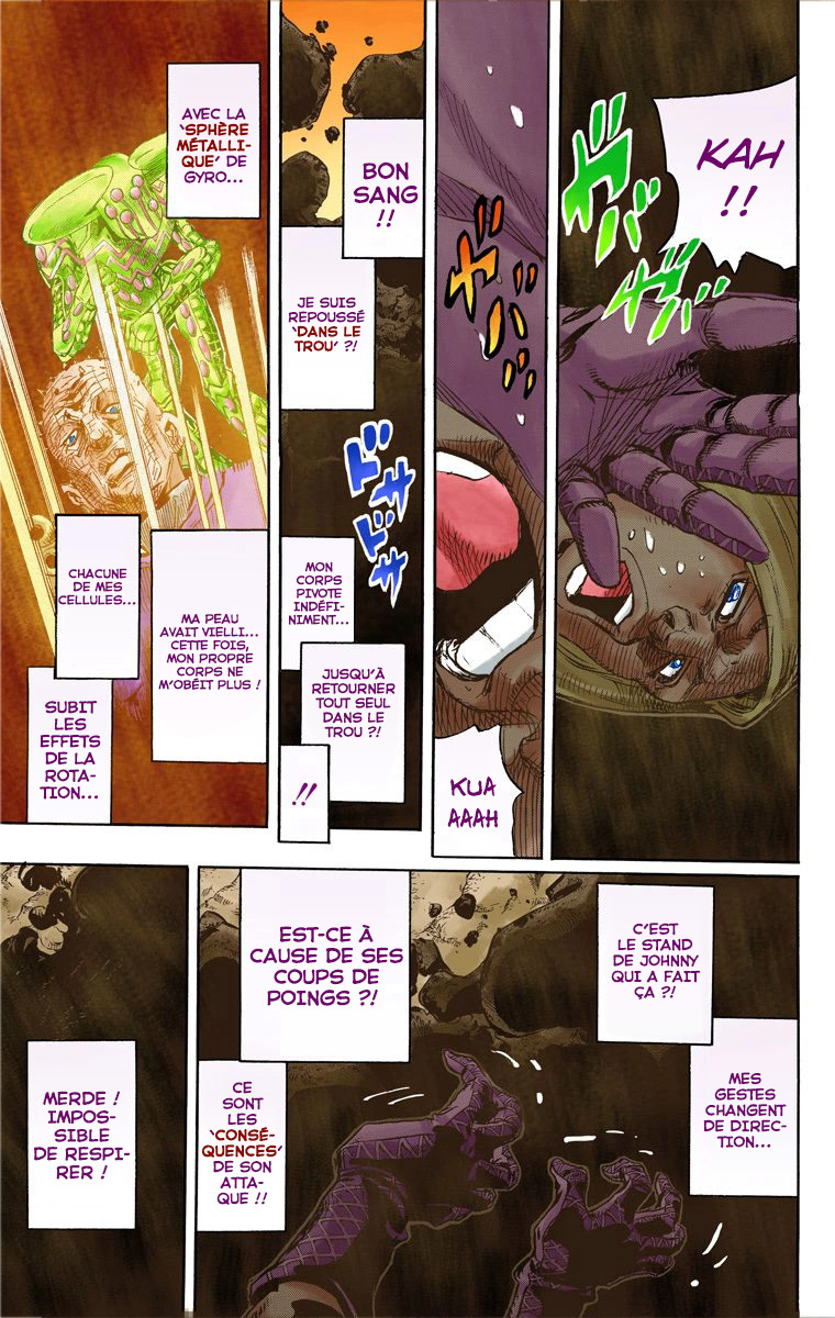 Read JoJo_s Bizarre Adventure Part 7 Steel Ball Run Official Colored FR Manga Online