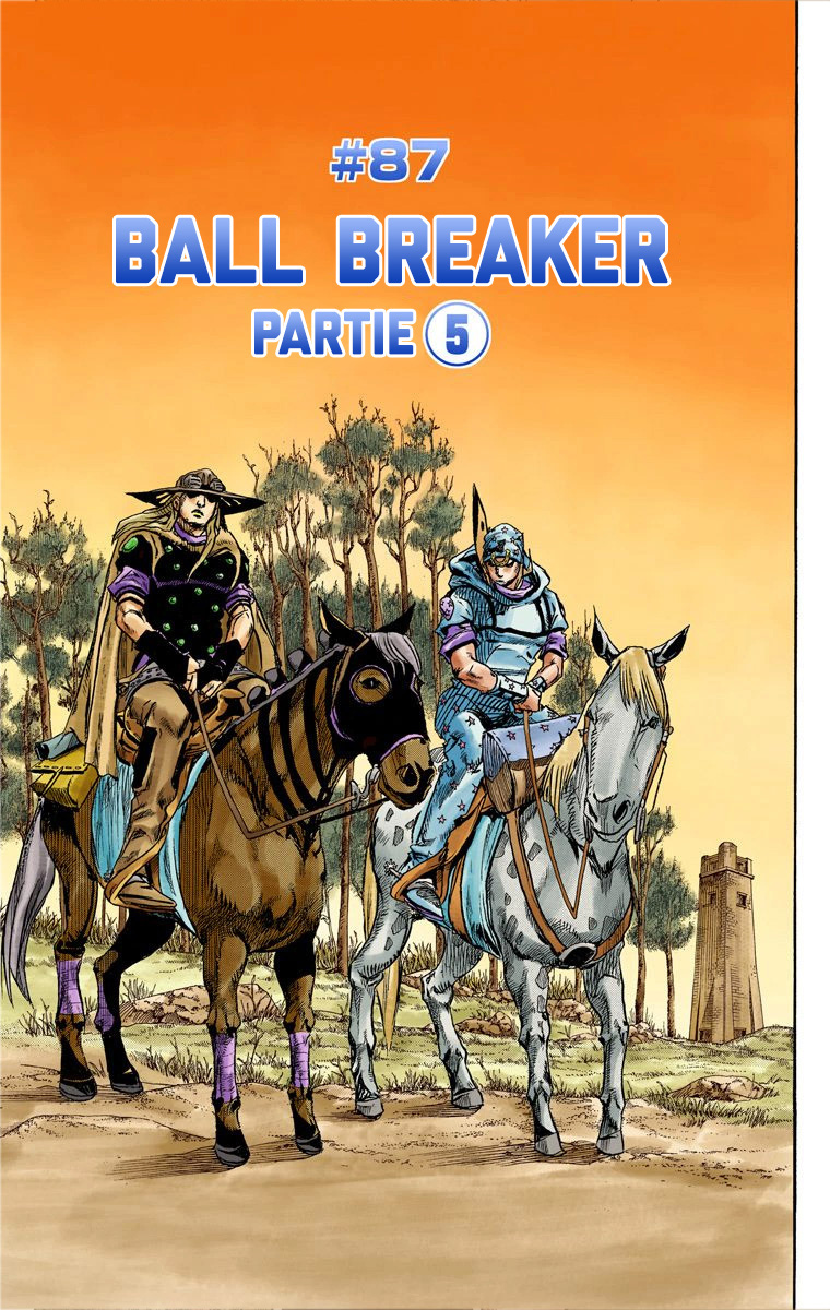 Read JoJo_s Bizarre Adventure Part 7 Steel Ball Run Official Colored FR Manga Online