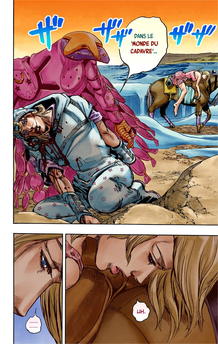 Read JoJo_s Bizarre Adventure Part 7 Steel Ball Run Official Colored FR Manga Online