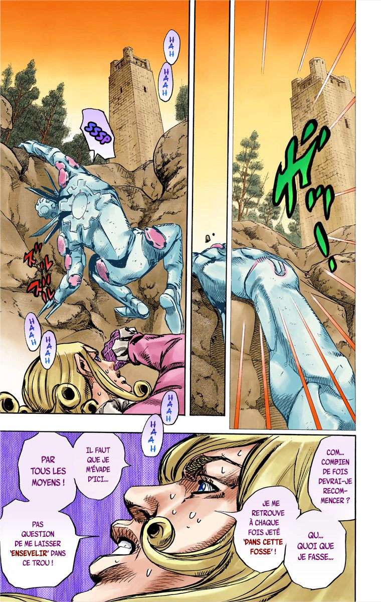 Read JoJo_s Bizarre Adventure Part 7 Steel Ball Run Official Colored FR Manga Online