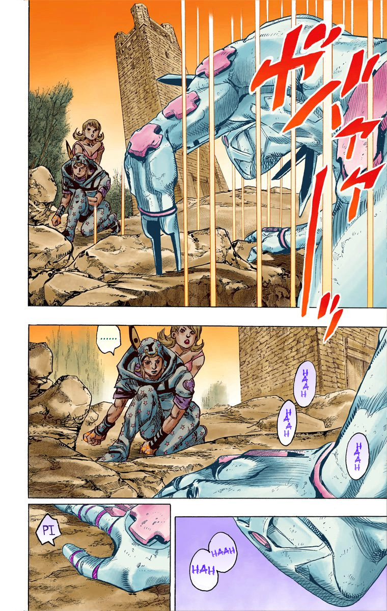 Read JoJo_s Bizarre Adventure Part 7 Steel Ball Run Official Colored FR Manga Online