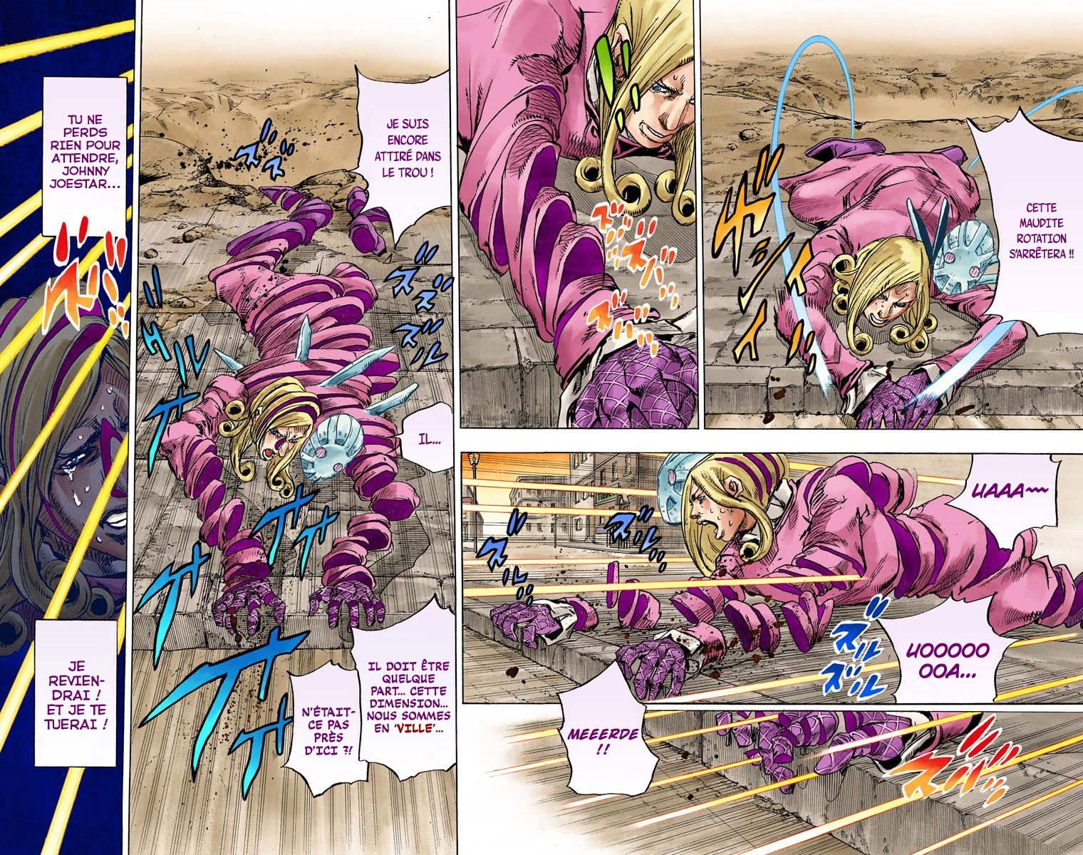 Read JoJo_s Bizarre Adventure Part 7 Steel Ball Run Official Colored FR Manga Online