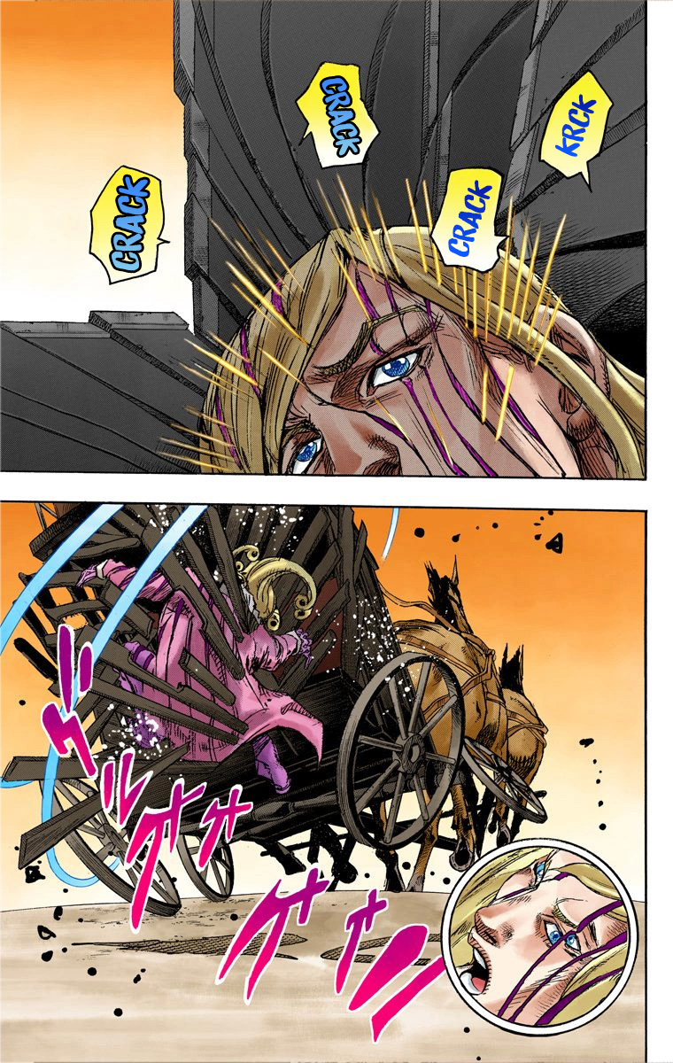 Read JoJo_s Bizarre Adventure Part 7 Steel Ball Run Official Colored FR Manga Online