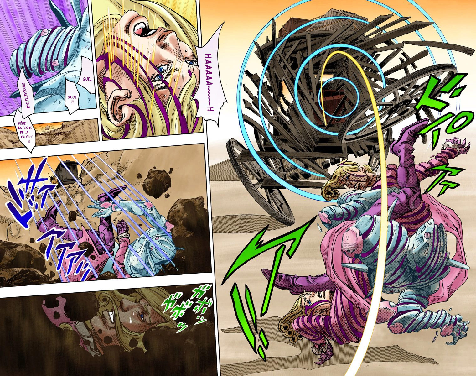 Read JoJo_s Bizarre Adventure Part 7 Steel Ball Run Official Colored FR Manga Online